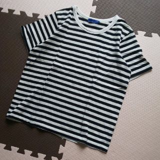 セブンデイズサンデイ(SEVENDAYS=SUNDAY)の【美品】セブンデイズサンデイ ベーシック ボーダー Tシャツ(Tシャツ(半袖/袖なし))