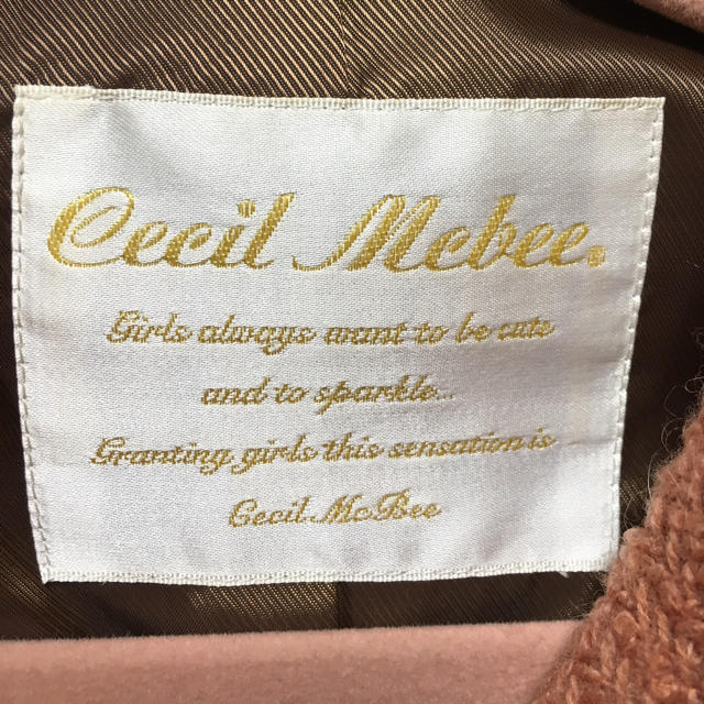 CECIL McBEE(セシルマクビー)の未使用 セシルマクビー コート レディースのジャケット/アウター(ロングコート)の商品写真