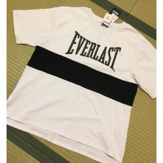 エバーラスト(EVERLAST)の値下げ　新品タグ付き　EVERLAST ロゴＴ(Tシャツ(半袖/袖なし))