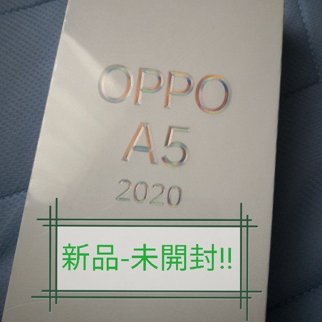 OPPO A5 2020　blue (simフリー)送料無料♪