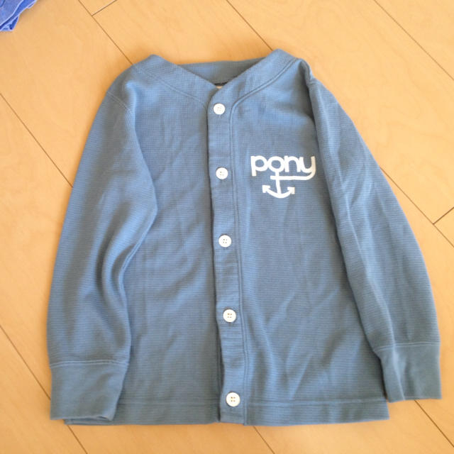 pony go round☻カーデ110 キッズ/ベビー/マタニティのキッズ服男の子用(90cm~)(その他)の商品写真