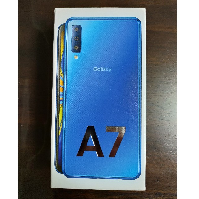 Galaxy A7 ブルー 新品未開封