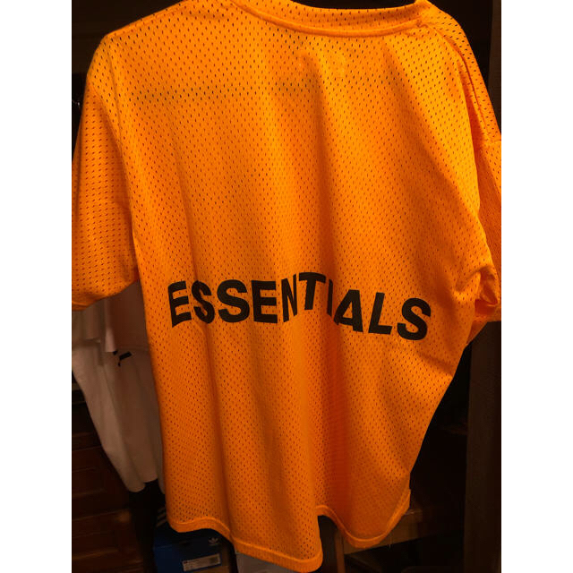 FEAR OF GOD(フィアオブゴッド)の【中古】Essentials Yellow Mesh T  メッシュ　 メンズのトップス(Tシャツ/カットソー(七分/長袖))の商品写真
