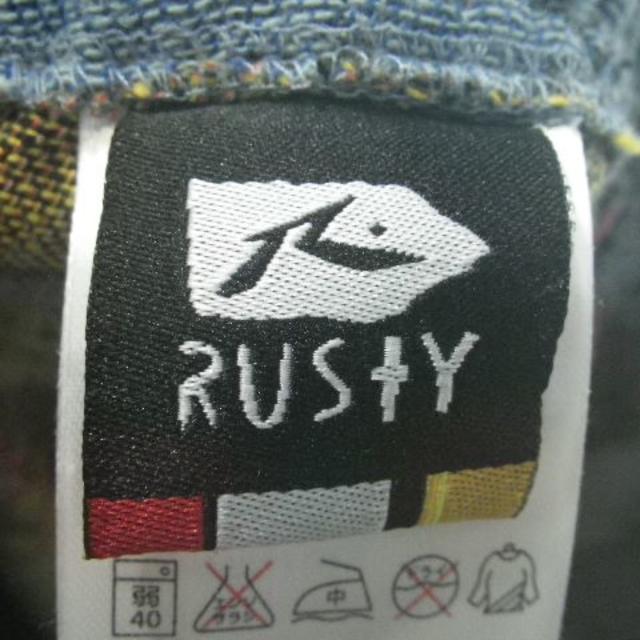 RUSTY(ラスティ)の6497　RUSTY　ネイティブ柄　エスニック　インディアン　ハーフ　パンツ メンズのパンツ(ショートパンツ)の商品写真