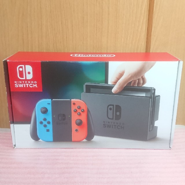 ニンテンドースイッチ 本体 ネオン ブルー 旧型