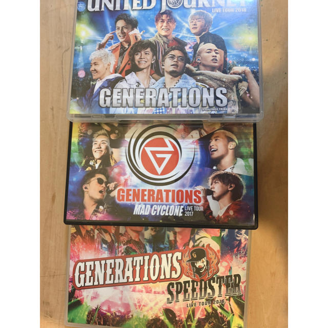 GENERATIONS(ジェネレーションズ)のGENERATIONS DVD  (naoya様　専用) エンタメ/ホビーのDVD/ブルーレイ(ミュージック)の商品写真