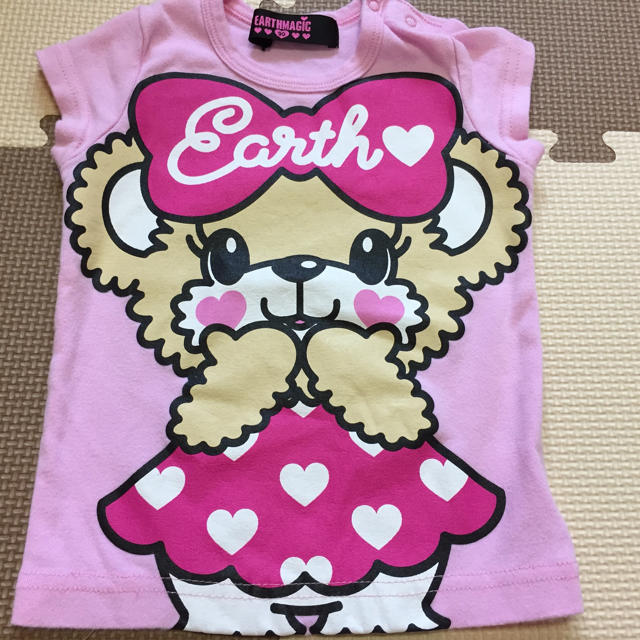 EARTHMAGIC(アースマジック)のアースマジック Tシャツ キッズ/ベビー/マタニティのキッズ服女の子用(90cm~)(Tシャツ/カットソー)の商品写真