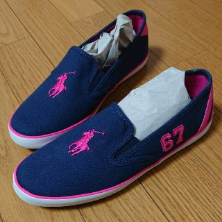 ポロラルフローレン(POLO RALPH LAUREN)のRALPH LAUREN スリッポン23.5㎝(スニーカー)