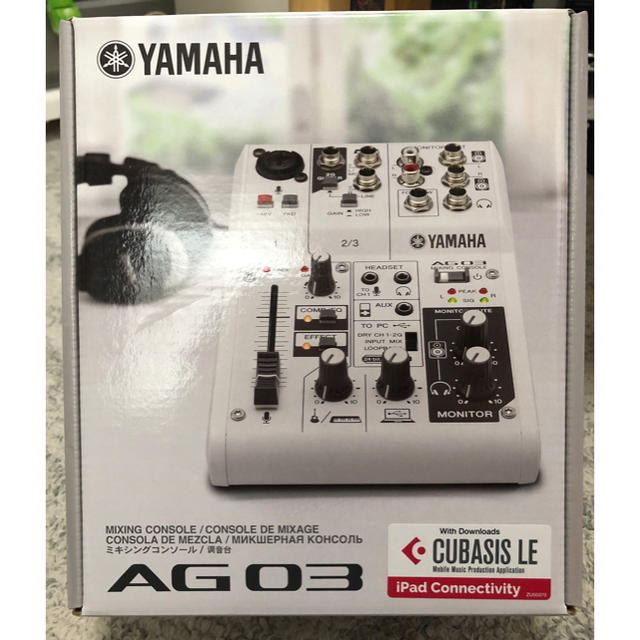 【新品・未使用】YAMAHA AG03のサムネイル