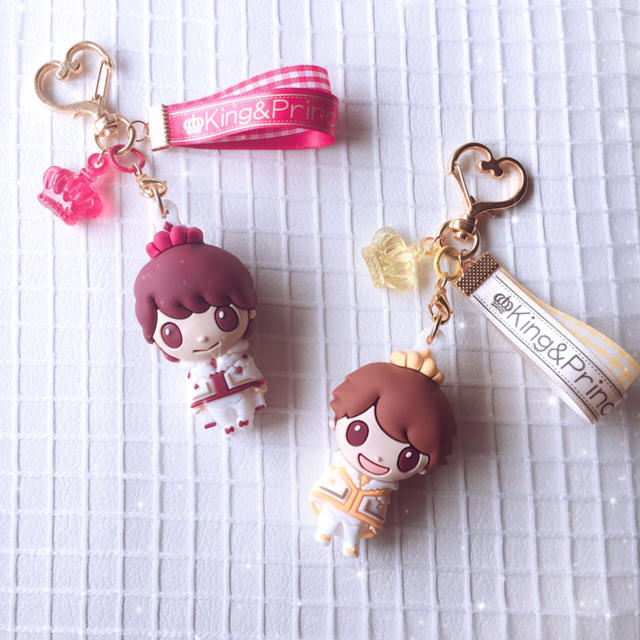 キンプリ ♔ ネームチャーム PVC キーホルダー King&Princeの キンプリ ♔ ネームチャーム PVC キーホルダー King&Princeの