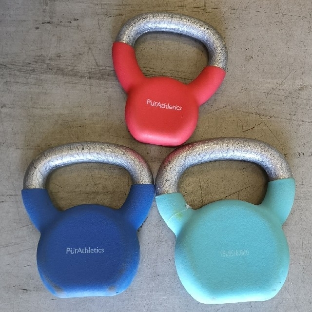 KETTLE BELL SET ケトルベル ダンベル約2.4/4.5/6.8kg