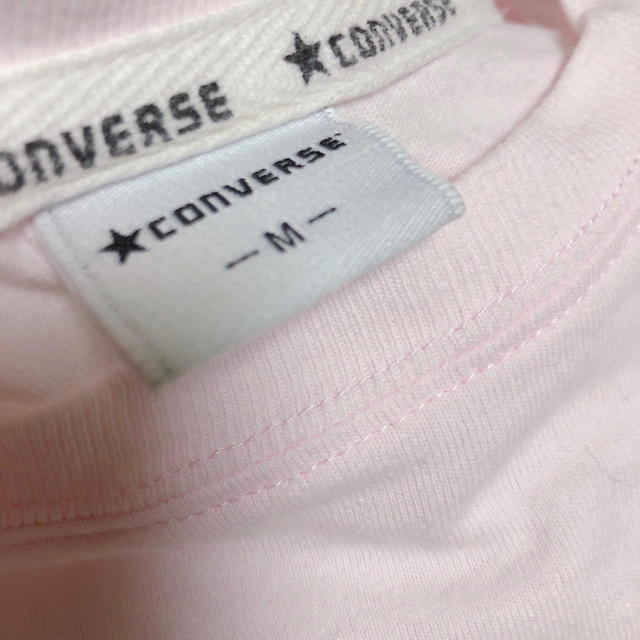 CONVERSE(コンバース)のALL STAR converse Tシャツ　半袖　男女兼用ユニセックス　ピンク レディースのトップス(Tシャツ(半袖/袖なし))の商品写真