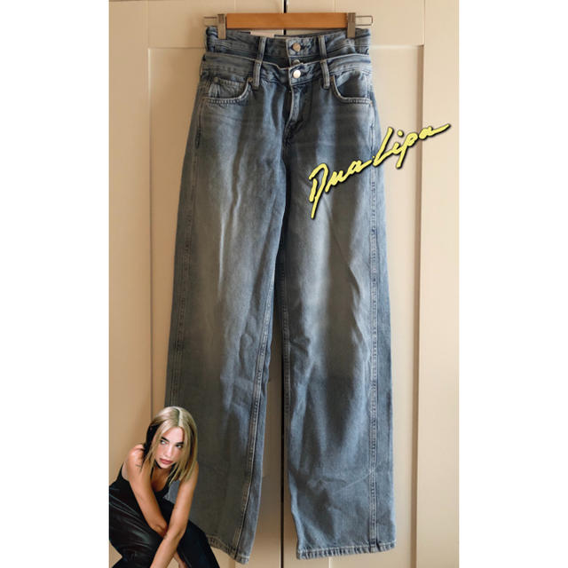 Dualipa × Pepe jeans ワイドデニム80s