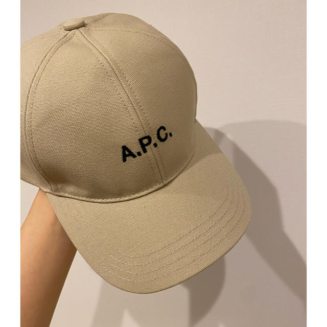 今季も再入荷 A.P.C キャップ ベージュ i9tmg.com.br