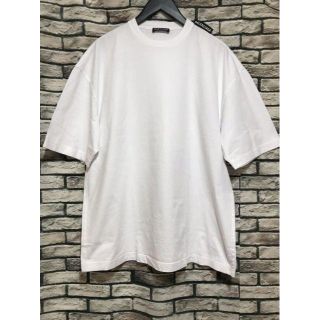 バレンシアガ★19SSLOGO TABショルダーロゴタグオーバーサイズTシャツ