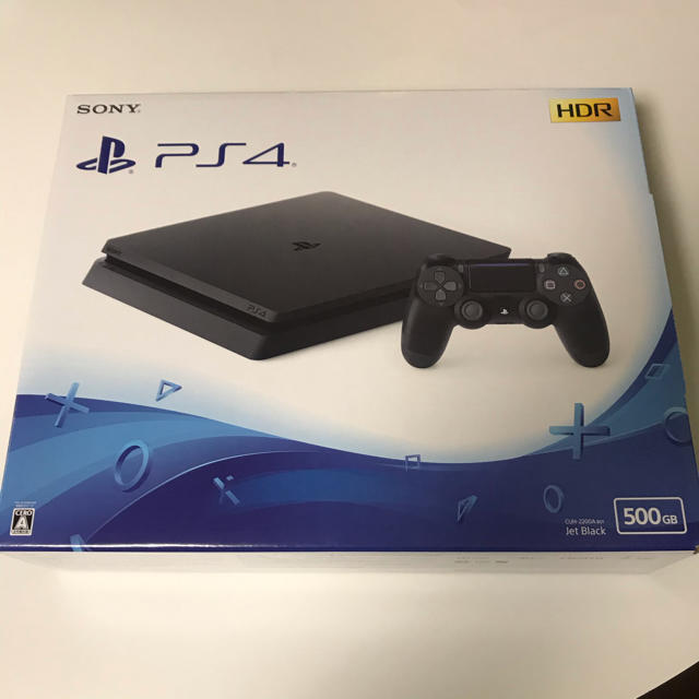 家庭用ゲーム機本体新品未開封　PS4 CUHー2200AB01