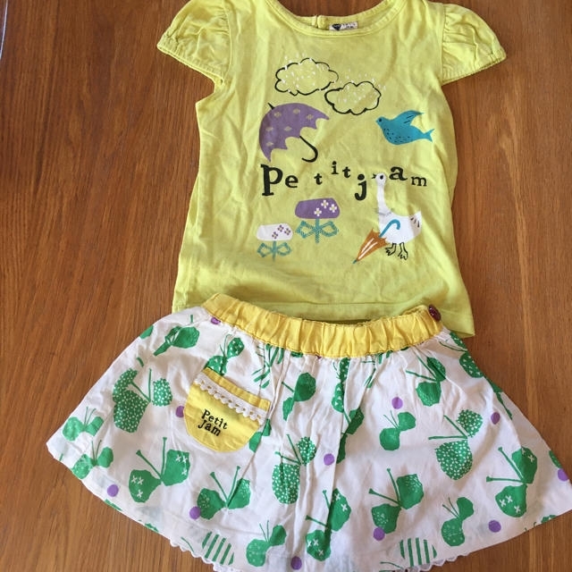 Petit jam(プチジャム)のプチジャムセット100 キッズ/ベビー/マタニティのキッズ服女の子用(90cm~)(Tシャツ/カットソー)の商品写真