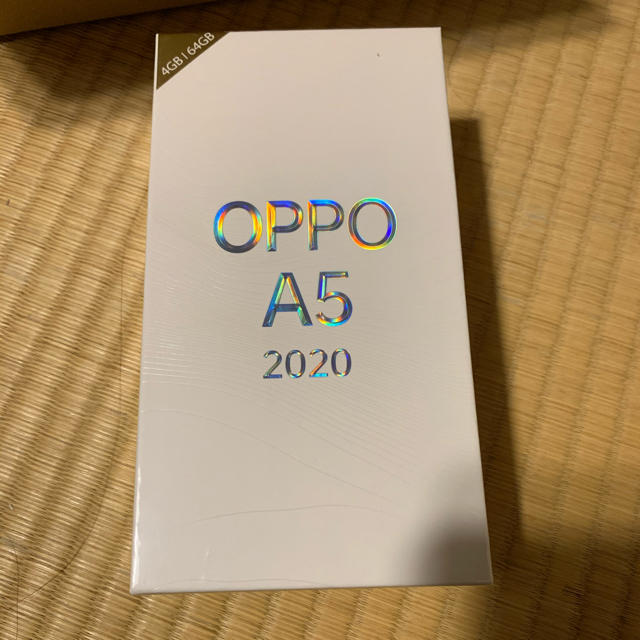 OPPO A5 2020新品未使用未開封スマートフォン/携帯電話