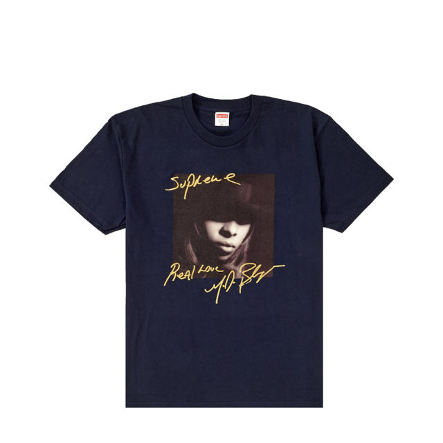 SUPREME Mary J. Blige Tee NAVY SサイズカラーNAVY