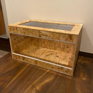 新品　木製ケージ　OSB 爬虫類　両生類　カメレオン　トカゲ　フトアゴ　カメ(爬虫類/両生類用品)