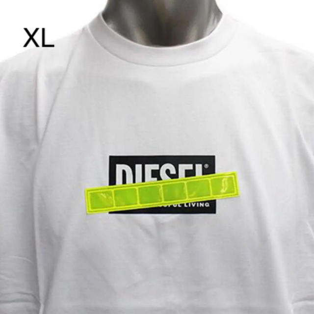 ☆1点限り☆ DIESEL Tシャツ ホワイト 白 XLサイズ ディーゼル