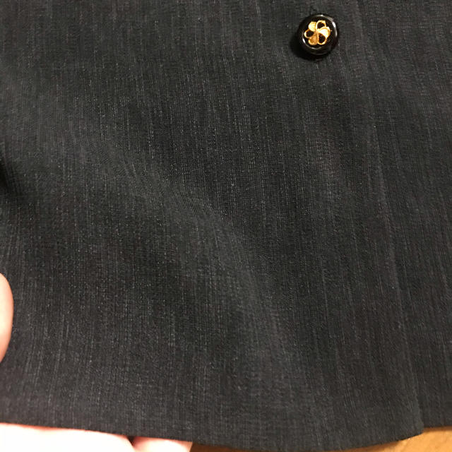 Lochie(ロキエ)の黒系 刺繍 半端袖 レトロ ナチュラル 古着 レディース ブラウス レディースのトップス(シャツ/ブラウス(半袖/袖なし))の商品写真