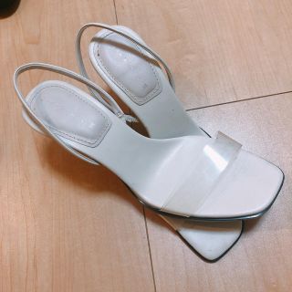 ザラ(ZARA)のZARA クリアサンダル 配送用 じぇしー様専用(サンダル)