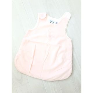 ベビーディオール(baby Dior)の【新品】ベビーディオール　ワンピース　6M ピンク　上品　ロゴ(スカート)
