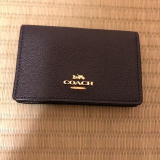 コーチ(COACH)のcoach  名刺入れ(名刺入れ/定期入れ)