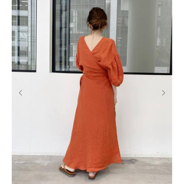 L'Appartement DEUXIEME CLASSE(アパルトモンドゥーズィエムクラス)の定価3.8万　L'Appartement Linen Madam Dress レディースのワンピース(ロングワンピース/マキシワンピース)の商品写真