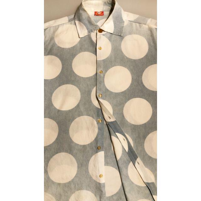 Vivienne Westwood(ヴィヴィアンウエストウッド)のヴィヴィアンウェストウッド ダンガリードットシャツ メンズのトップス(シャツ)の商品写真