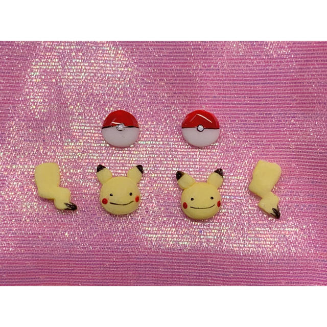 ポケモン メタモンシリーズ メタモン 3d 3dパーツ ネイル ピカチュウの通販 By ゆりえ S Shop ラクマ