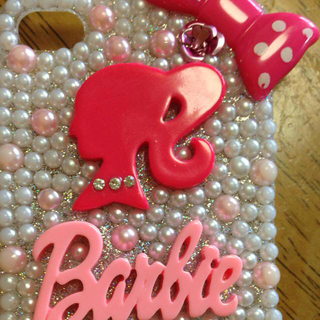 バービー(Barbie)のiPhone4カバー(モバイルケース/カバー)