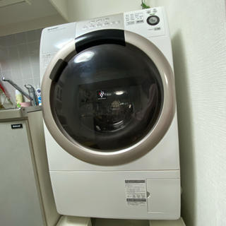 送料無料 ドラム式洗濯機 SHARP ES-S70
