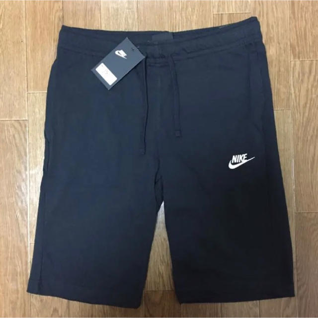 NIKE(ナイキ)のNIKE クラブジャージ ショートパンツ ハーフパンツ 黒 L 新品未使用 メンズのパンツ(ショートパンツ)の商品写真