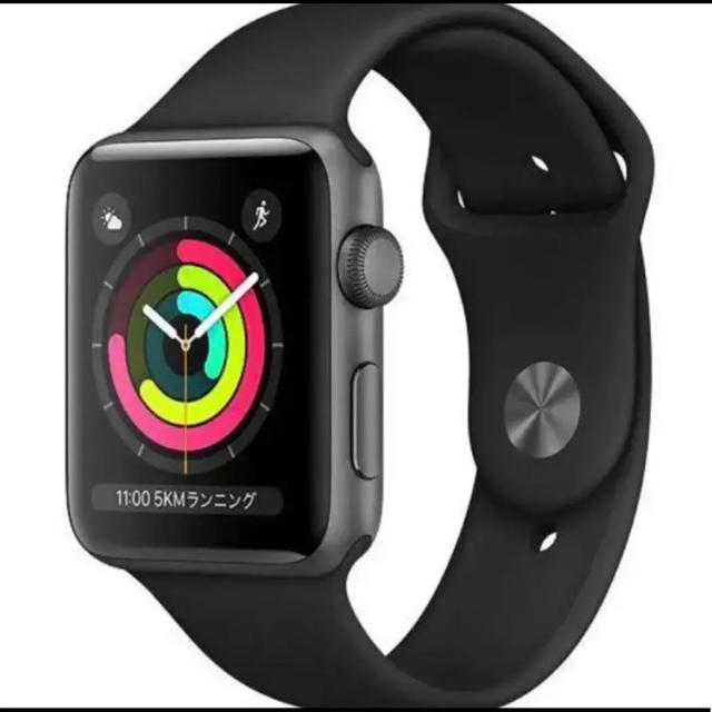 Apple(アップル)のApple Watch Series 3 42mm 新品未開封 メンズの時計(腕時計(デジタル))の商品写真