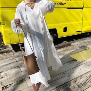 トゥデイフル(TODAYFUL)のflen 3way cotton onepiece(ロングワンピース/マキシワンピース)