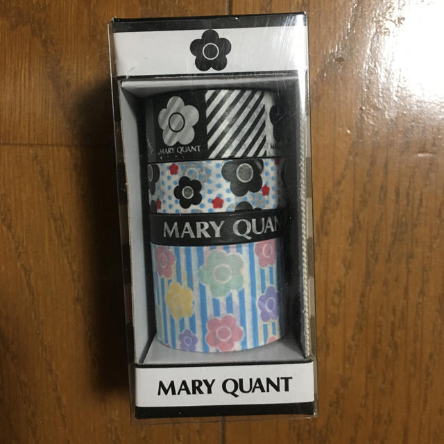 MARY QUANT(マリークワント)のマリークワント マスキングテープ 新品未開封 インテリア/住まい/日用品の文房具(テープ/マスキングテープ)の商品写真