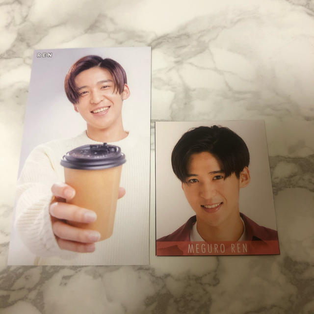 目黒蓮 デタカ 厚紙 エンタメ/ホビーのタレントグッズ(アイドルグッズ)の商品写真