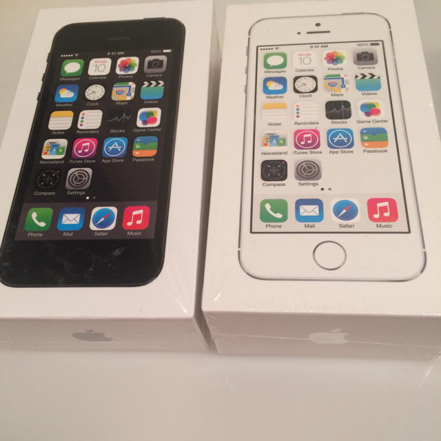 iPhone5s 32GB 白 、黒　計2台のセット　両方au