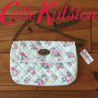 キャスキッドソン(Cath Kidston)の新品 キャスキッドソン クラッチバッグ ブライヤーローズホワイト(クラッチバッグ)