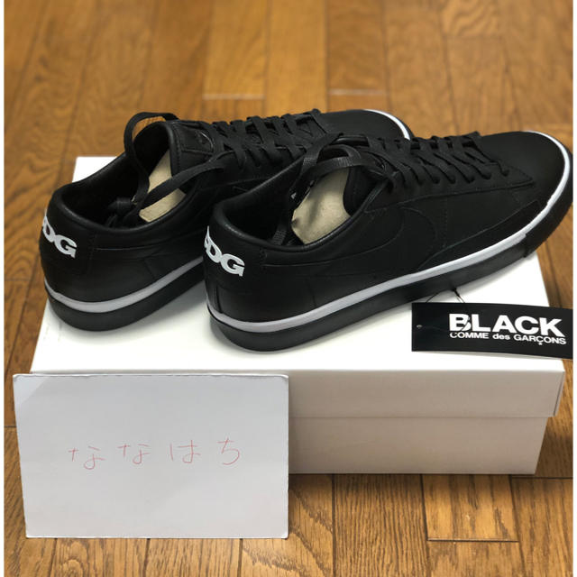 BLACK COMME des GARCONS(ブラックコムデギャルソン)のBLACK Comme des Garçons x Nike Blazer メンズの靴/シューズ(スニーカー)の商品写真