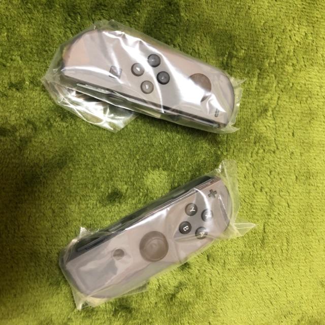 任天堂 - joy-con ジョイコン　グレー　LR