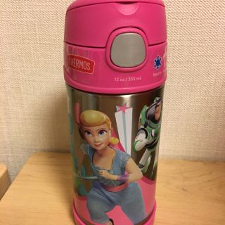 サーモス(THERMOS)の日本未発売、廃番品❤️トイストーリー ボービープ サーモス ストローボトル (水筒)