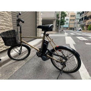 パナソニック(Panasonic)の2015年モデル ene mobile ハーベストゴールド(自転車本体)