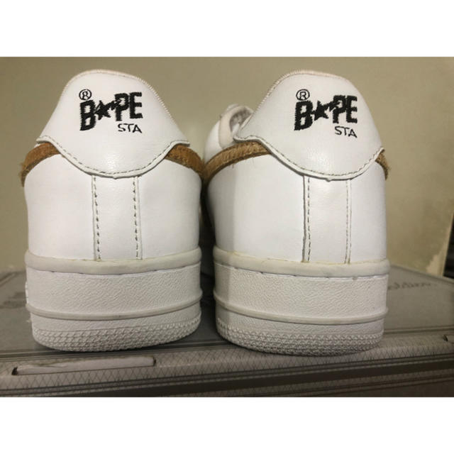 A BATHING APE(アベイシングエイプ)のAPE BAPESTA ハラコ US9 新品 メンズの靴/シューズ(スニーカー)の商品写真