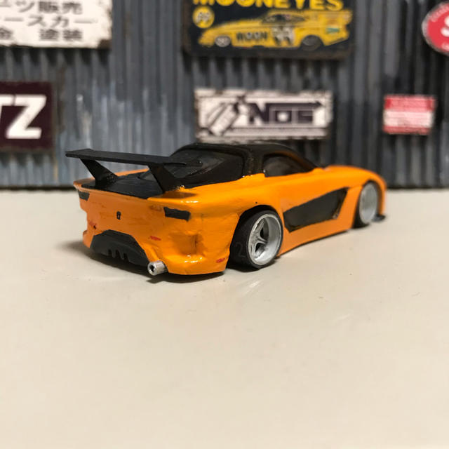 Takara Tomy(タカラトミー)のホットウィール  カスタム　ワイルドスピード　RX-7 トミカ　京商　ベルサイド エンタメ/ホビーのおもちゃ/ぬいぐるみ(ミニカー)の商品写真