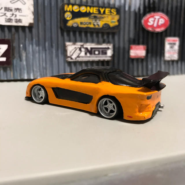 Takara Tomy(タカラトミー)のホットウィール  カスタム　ワイルドスピード　RX-7 トミカ　京商　ベルサイド エンタメ/ホビーのおもちゃ/ぬいぐるみ(ミニカー)の商品写真