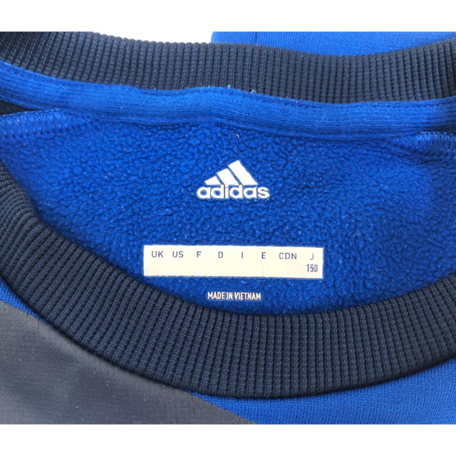 adidas(アディダス)のadidas トレーナー キッズ/ベビー/マタニティのキッズ服男の子用(90cm~)(Tシャツ/カットソー)の商品写真