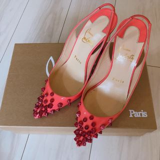 クリスチャンルブタン(Christian Louboutin)の最終！クリスチャンルブタン♡本物♡大阪心斎橋店購入♡美品♡スタッズ♡パンプス♡(ハイヒール/パンプス)